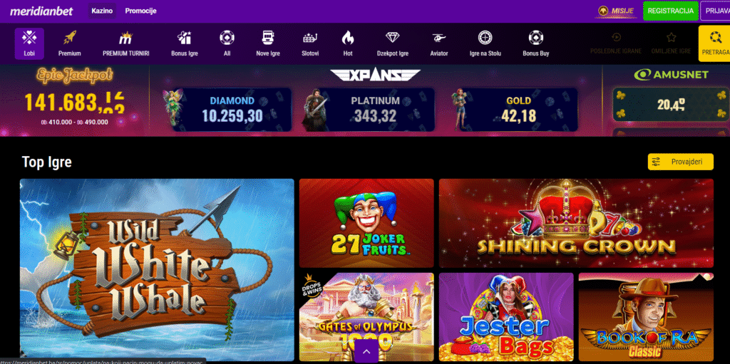 Meridian Bet recenzija